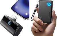 Iniu 10000mAh USB-C Power Bank + 5500mAh Charger