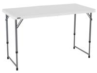 Lifetime Height Adjustable Folding Table