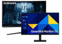 32in Samsung Odyssey Neo G7 Monitor with 27in S3 Monitor