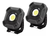 Husky LED Utility Lights 2-Modes and Batteries 2 Pack