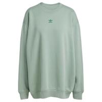 adidas women Essentials Fleece Long Oversized Crew Sweatshirt