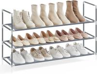 Songmics 3-Tier Shoe Rack Storage