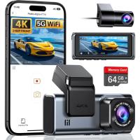 Navycrest Front and Rear Dash Cam with 64GB Memory