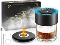 Electric Whiskey Smoker Kit with Rechargeable Built-in Lighter