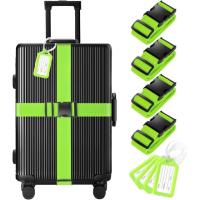 Gostwo Heavy Duty TSA Approved Luggage Straps 4 Pack