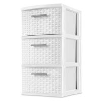 Sterilite 3-Drawer Weave Tower