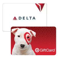 Delta Airlines Gift Card with a Target Gift Card