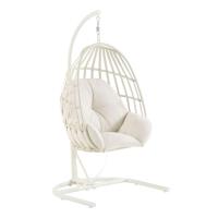 Mainstays Wicker Outdoor Patio Hanging Egg Chair