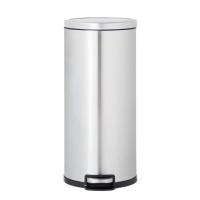 Brightroom Round Step 30L Stainless Steel Trash Can