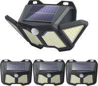 Solebell 122 LED Outdoor Solar Light 4 Pack