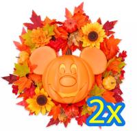 Mickey Mouse Halloween Light-Up Wreath 2 Pack