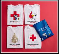 Snoopy Shirt for Donating Blood at American Red Cross