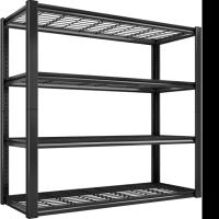 4-Tier Metal Adjustable Garage Storage Shelves