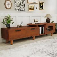 Yitahome Mid Century Extendable TV Stand with 2 Drawers