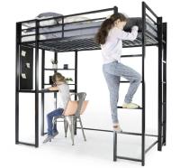 DHP Abode Full Size Metal Loft Bed