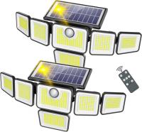 SZPower Solar Outdoor Motion Sensor Lights 2 Pack