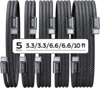 Lisen USB-C Cables 7 Pack