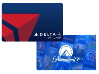 Free Paramount Premium Year Subscription with Delta Gift Card Purchase