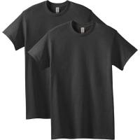 Gildan Heavy Cotton T-Shirt Black 2 Pack