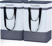 FairyHaus Laundry Basket Hamper 78L 2 Pack