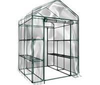 Greenhouse Walk in Greenhouse with 8 Sturdy Shelves