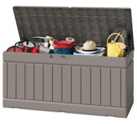 Homall 82 Gallon Outdoor Storage in Resin Deck Box