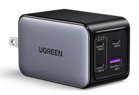 UGreen Nexode 65W GaN USB-C 4-Port Wall Charger