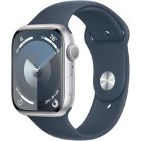 Apple Watch Series 9 45mm Silver Blue Band