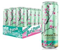 AriZona Green Tea with Ginseng and Honey 12 Pack
