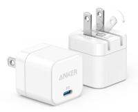 Anker USB-C Charger with Foldable Plug 2 Pack