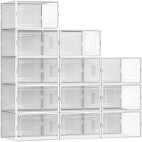 Secret Space Shoe Organizer Storage Boxes 12 Pack