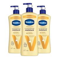 Vaseline Intensive Care Nourishing Moisture Body Lotion 3 Pack