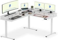 Flexispot 1in Large L-Shaped Standing Corner Desk