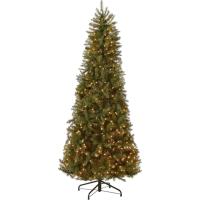 National Tree Company Pre-Lit Dunhill Slim Fir Christmas Tree