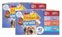 Purina Friskies Shreds Wet Cat Food 80 Pack