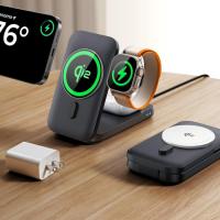 Mrglas Qi2 3-in-1 MagSafe iPhone Wireless Charger