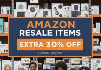 Amazon Prime Resale Used Items and Returns 30% Off