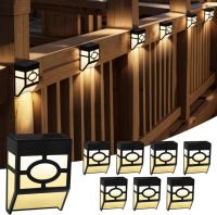 Otdair Outdoor Solar Deck Lights 8 Pack