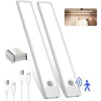 Sunlinkco Under Cabinet Motion Sensor LED Lights 2 Pack
