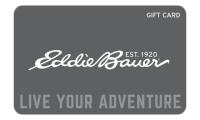 Eddie Bauer Discounted Gift Card