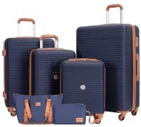 Travelhouse 6-Piece Hardshell Luggage Set