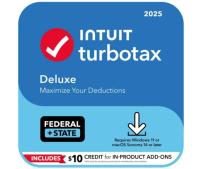 TurboTax 2025 Deluxe with State with Credit