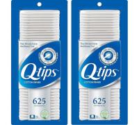 Q-tips Cotton Swabs 625 x 2 Pack