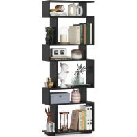 Giantex 6-Tier Geometric Bookshelf