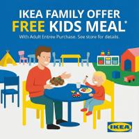 IKEA Buy Any Adult Entree and Get Two Kids Entrees
