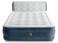 Intex 18in Pillow Top Air Mattress with Electric Pump