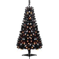 Goplus Pre-Lit 4.5ft Halloween Tree