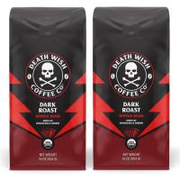Death Wish Coffee Dark Roast Whole Bean 2 Pack