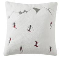 Holiday Time Ivory Ski Sherpa Decorative Pillow