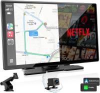 Volam 9in Carplay Screen with Netflix and Backup Camera